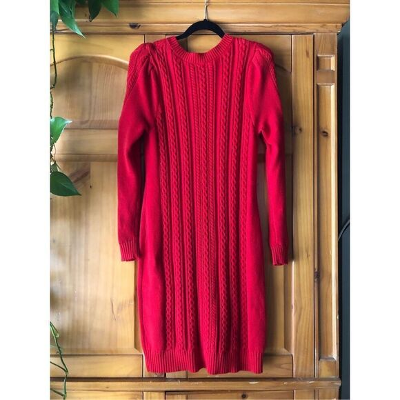 Charter Club Color Therapy Ribbed Sweater Dress NWT Size Large - Picture 5 of 11